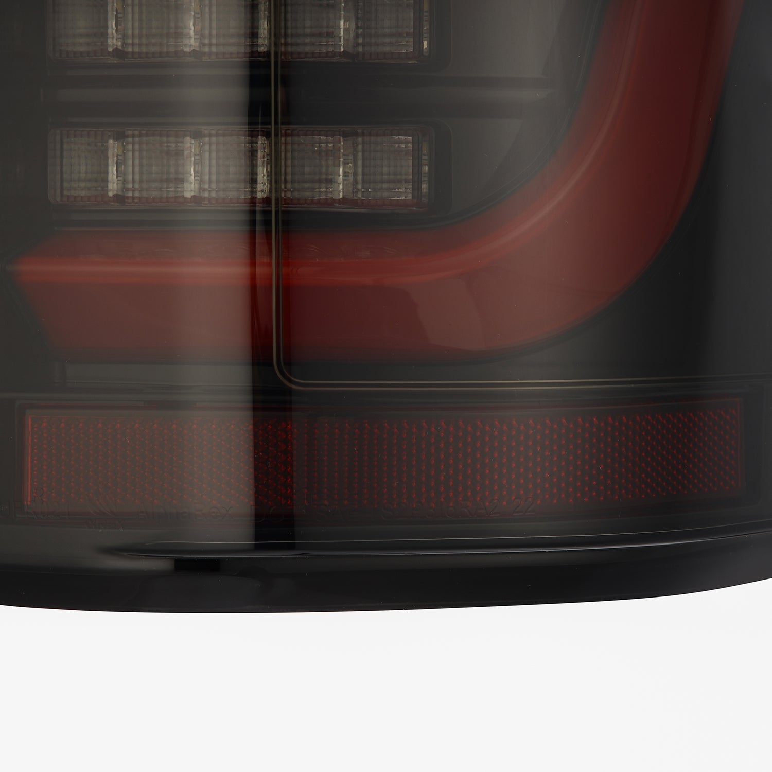 15-20 Ford F150 LUXX-Series LED Tail Lights Black-Red | AlphaRex
