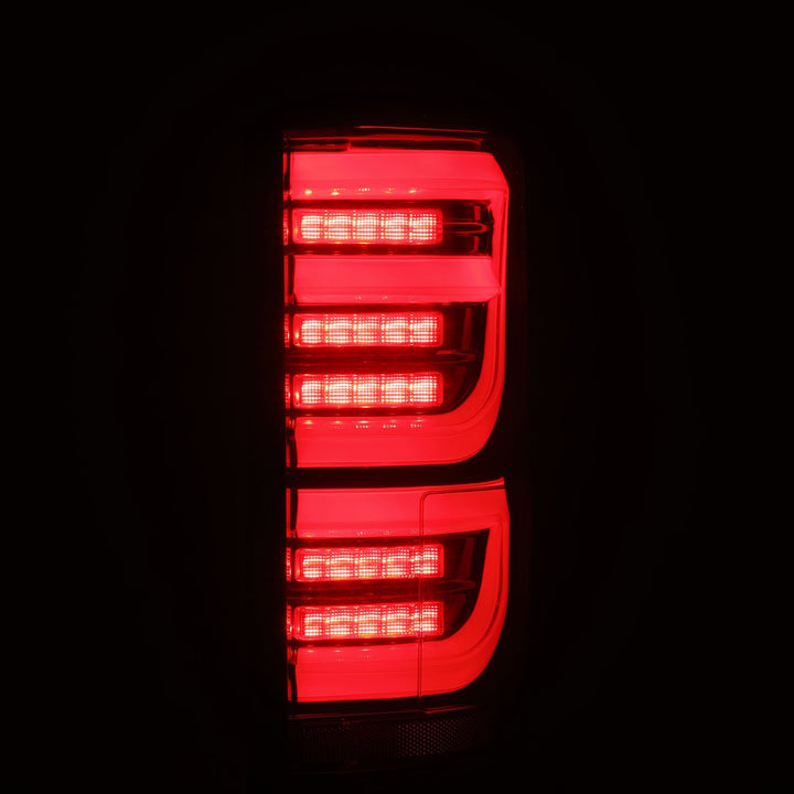 15-20 Ford F150 LUXX-Series LED Tail Lights Black Red | AlphaRex