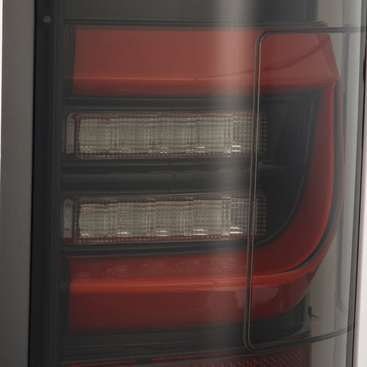 15-20 Ford F150 LUXX-Series LED Tail Lights Black Red | AlphaRex