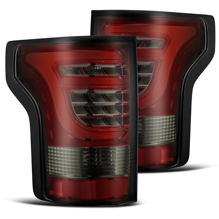 15-20 Ford F150 PRO-Series LED Tail Lights Red Smoke | AlphaRex