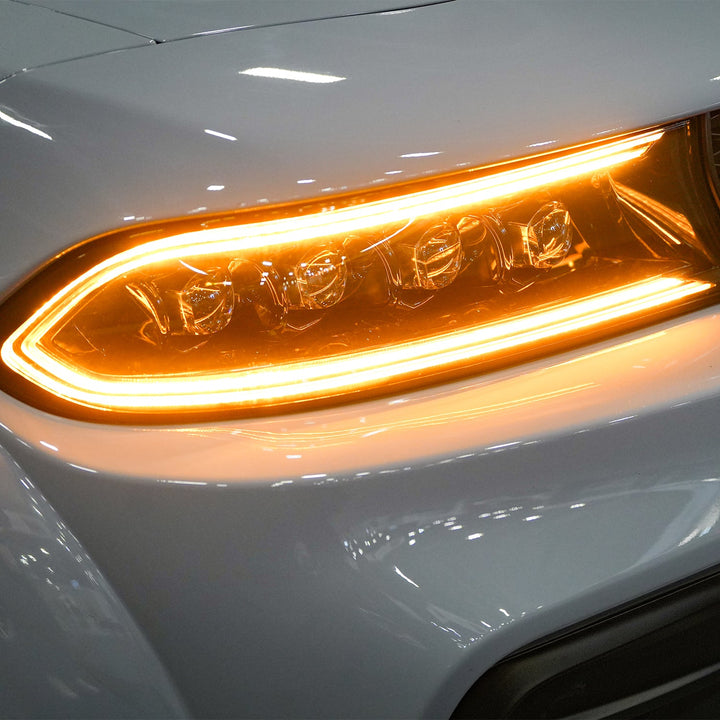 15-23 Dodge Charger NOVA-Series LED Projector Headlights Black | AlphaRex