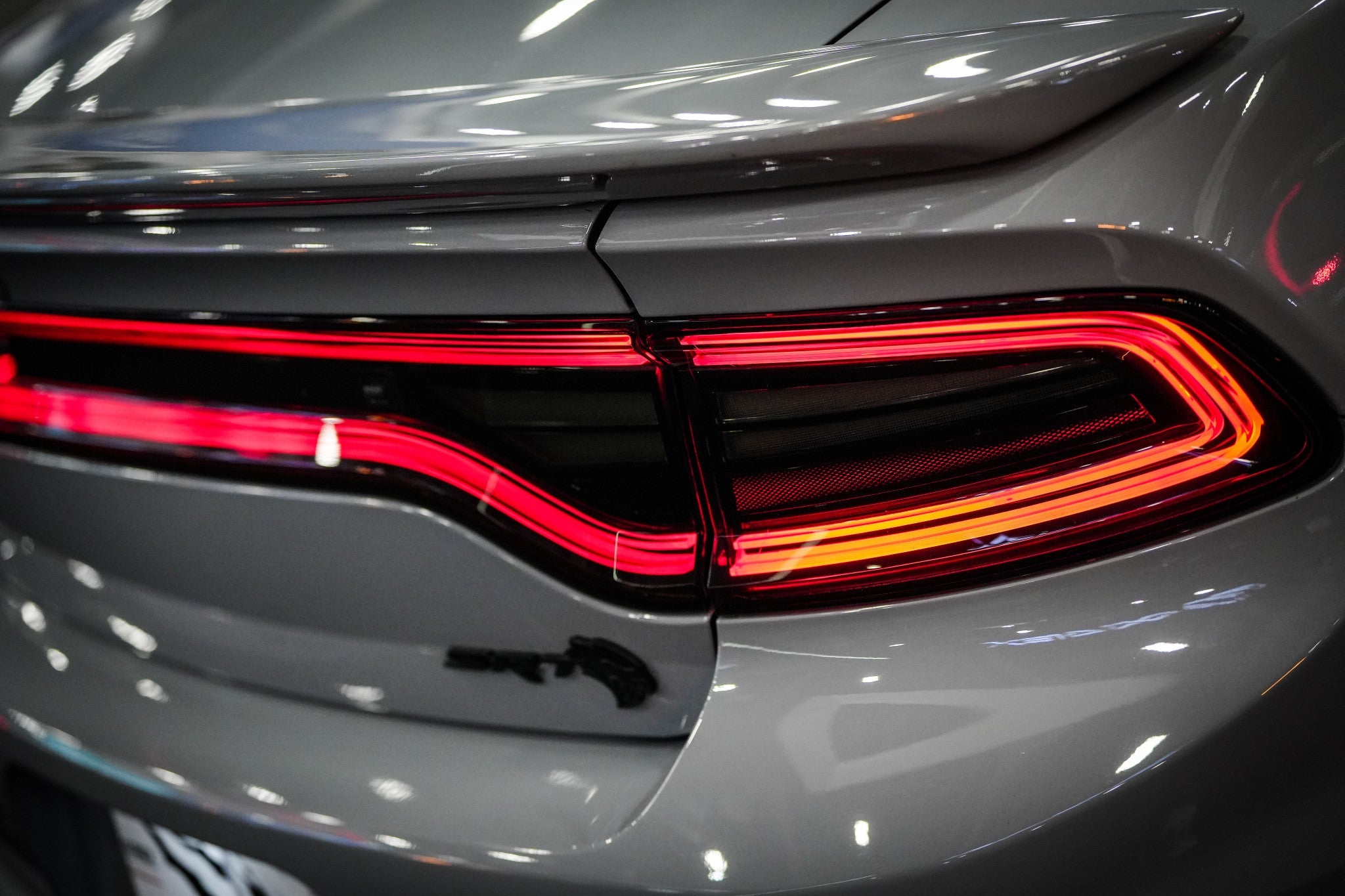AlphaRex 642030 15 23 Dodge Charger NOVA Series Prismatic LED Tail Lights Chrome