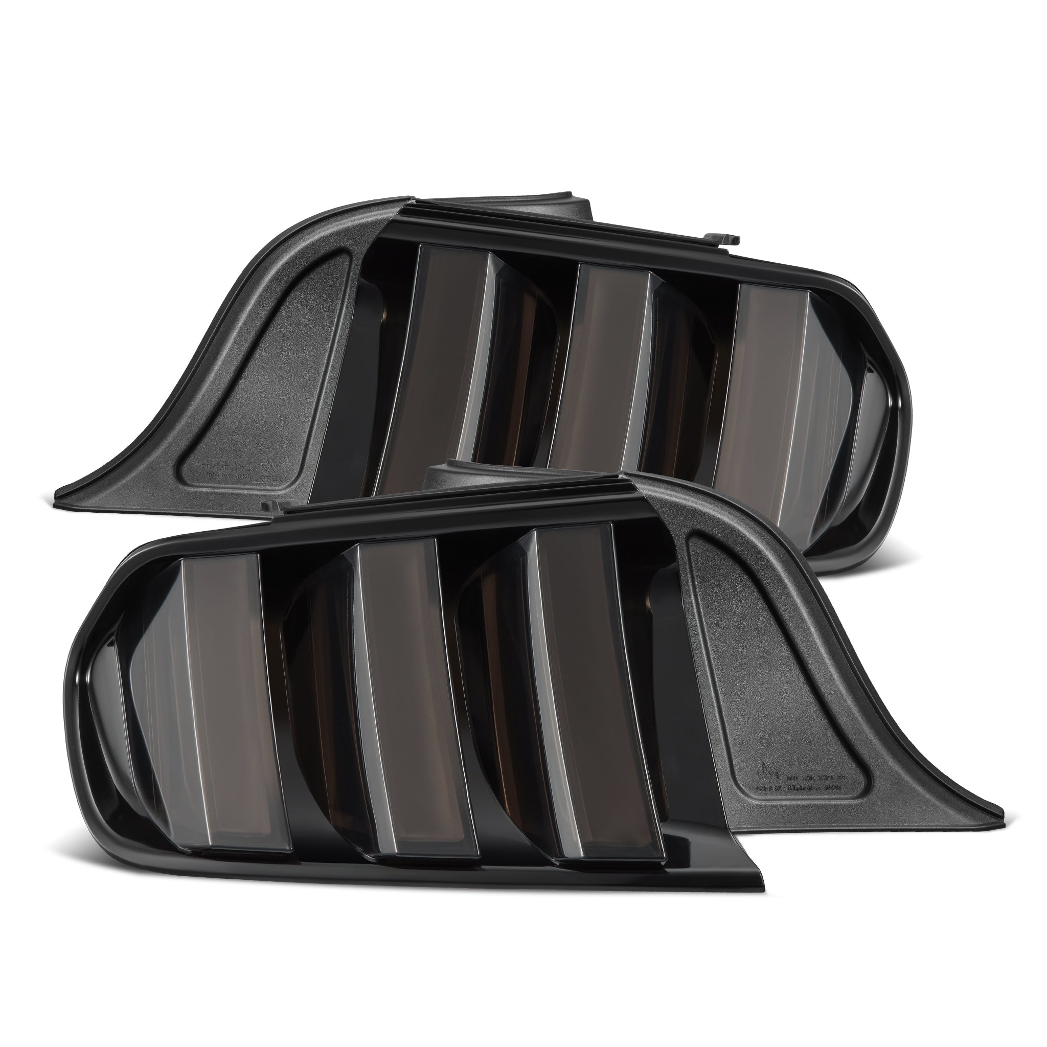 For 24-25 Ford Mustang Gloss Black M Style Side Mirror Cover Caps W/O LED Light | UK - Foto 10