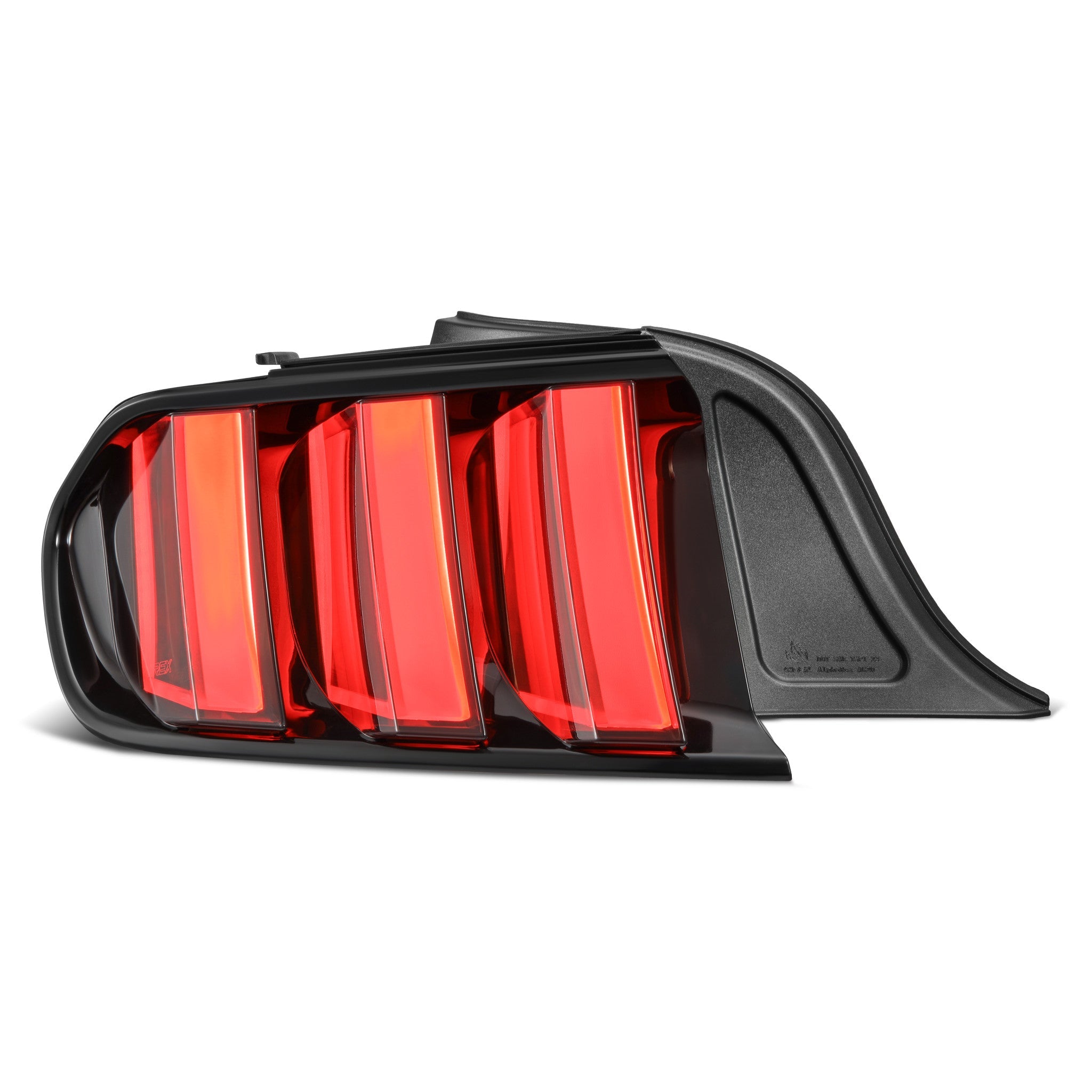 15-23 Ford Mustang NOVA-Series Prismatic LED Tail Lights Alpha-Black ...