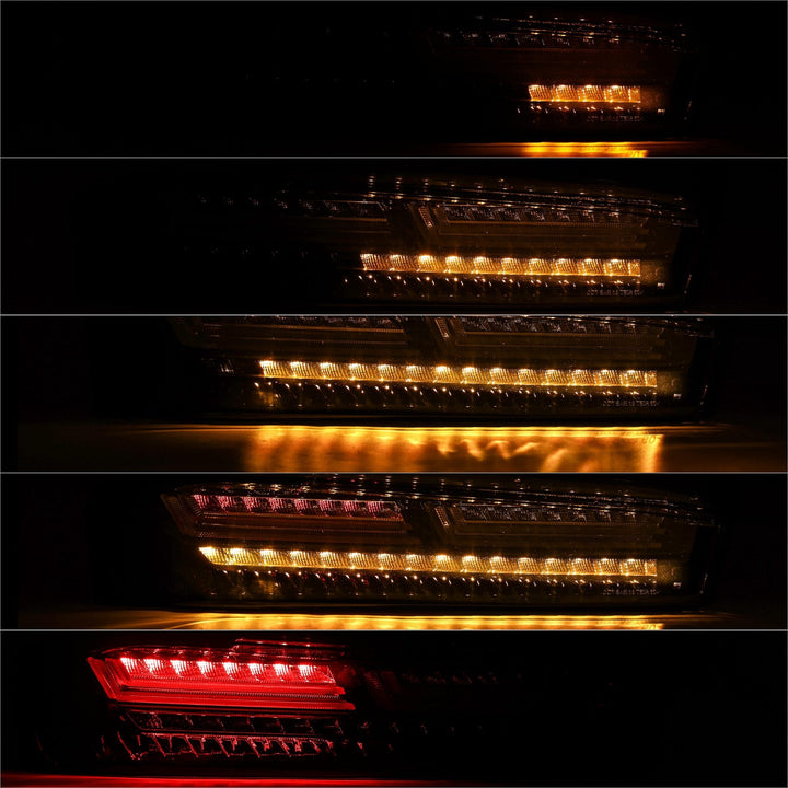 16-18 Chevrolet Camaro PRO-Series LED Tail Lights Jet Black | AlphaRex