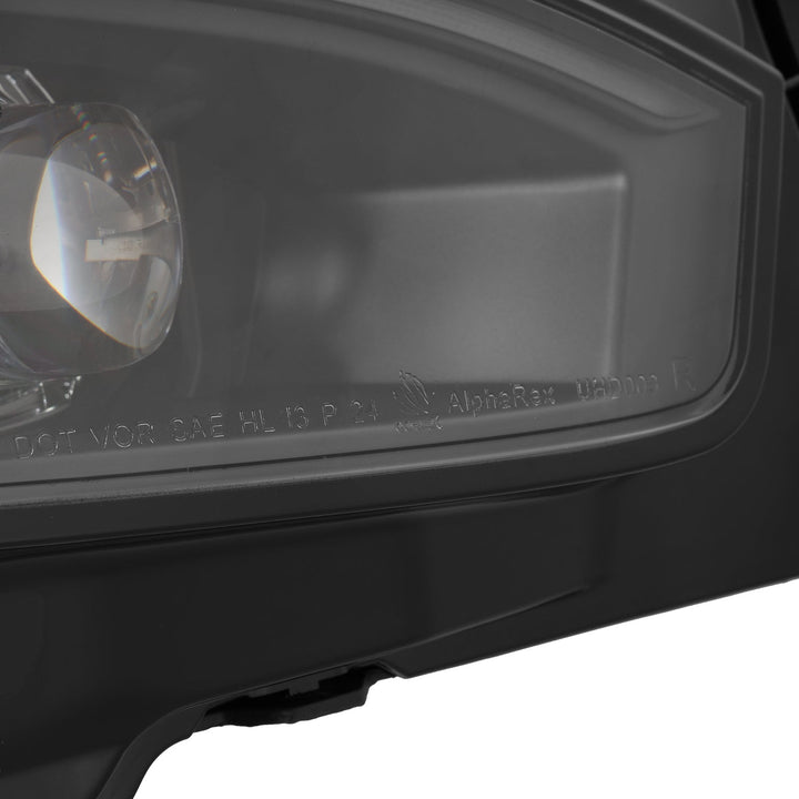16-21 Honda Civic NOVA-Series LED Projector Headlights Black | AlphaRex