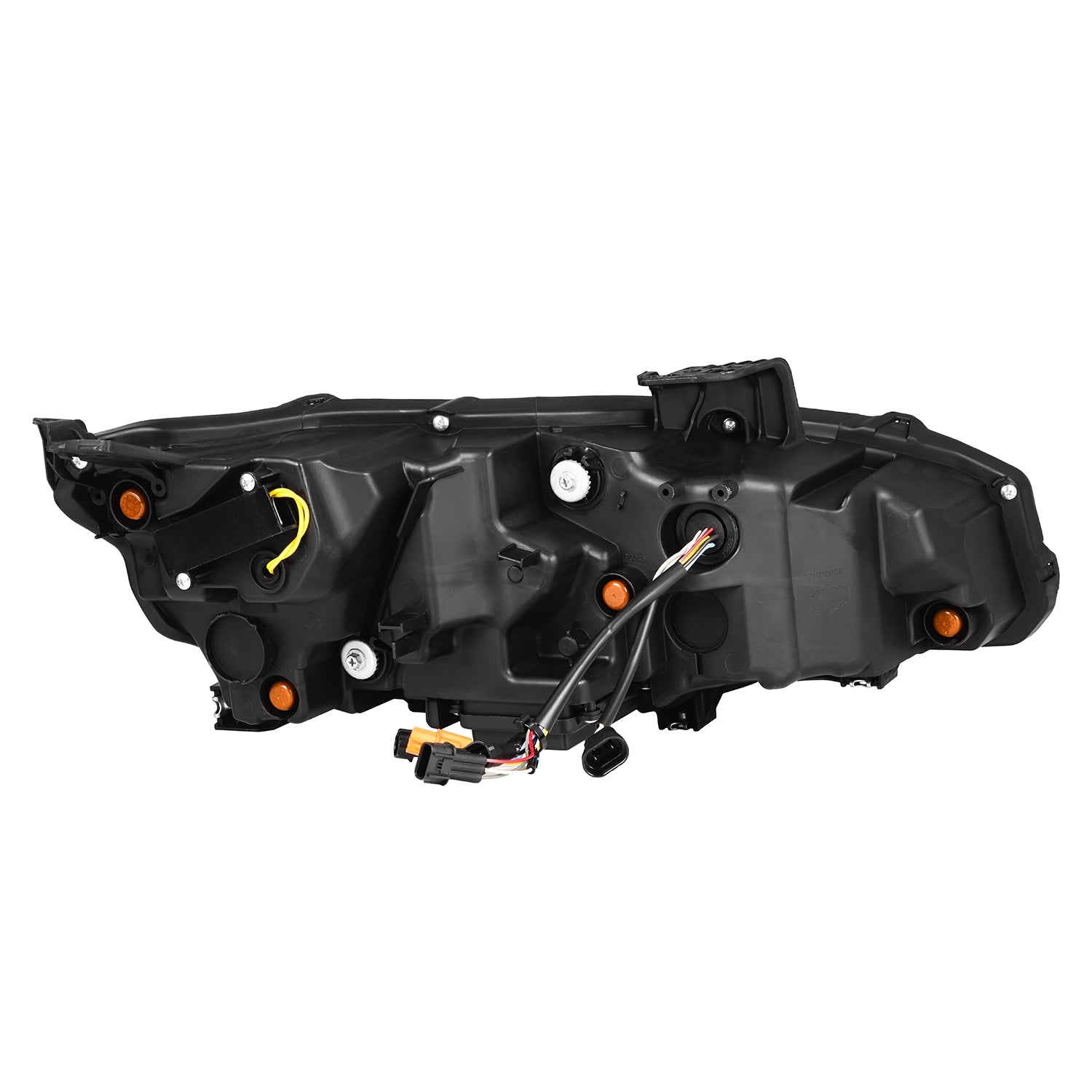 OEMASSIVE Projector Headlights For 2016-2021 Honda Civic DX, EX, EX-L, EX-T, LX – Chrome Housing