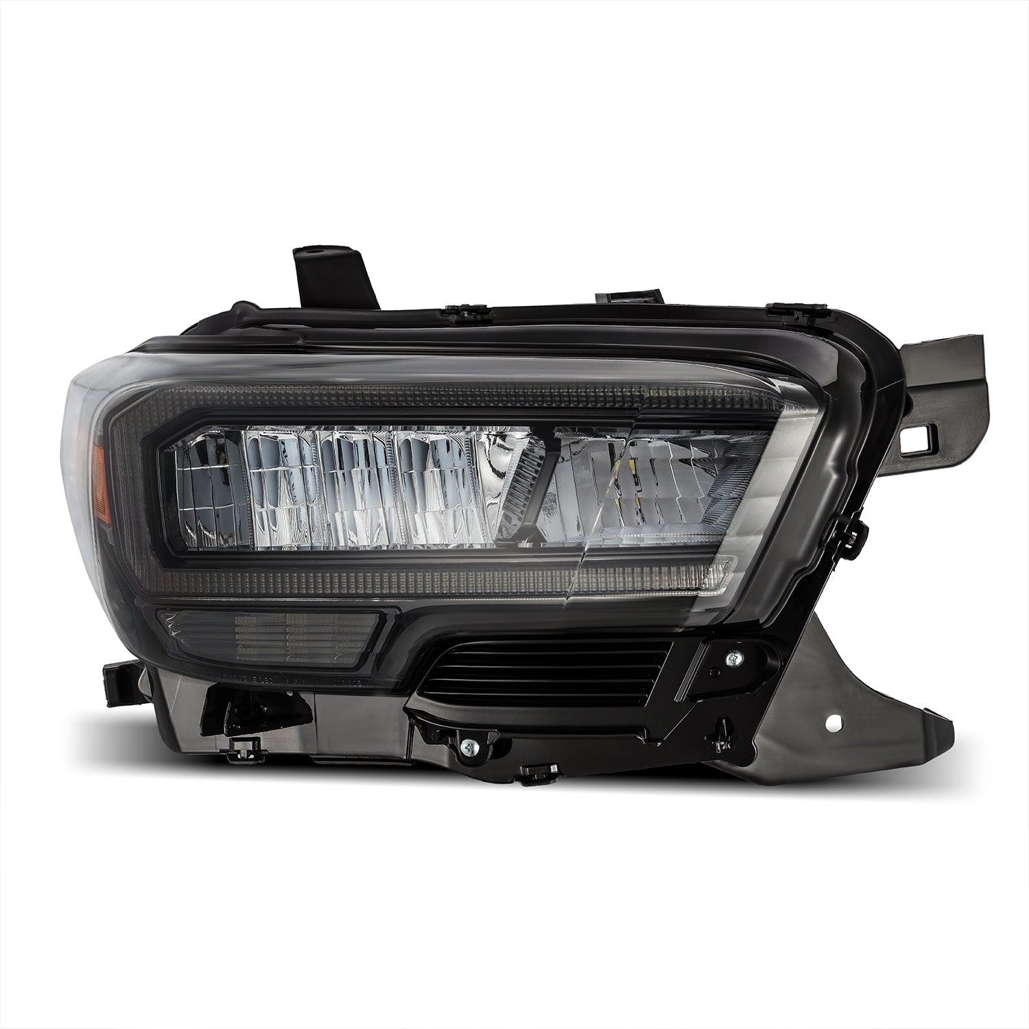 16-23 Toyota Tacoma LUXX-Series LED Crystal Headlights Alpha-Black ...