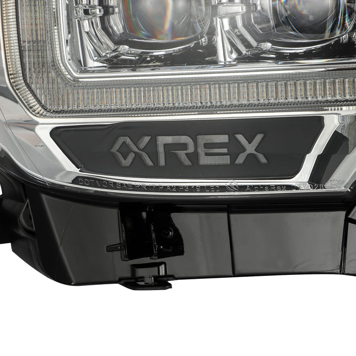 16-23 Toyota Tacoma NOVA-Series LED Projector Headlights Chrome | AlphaRex