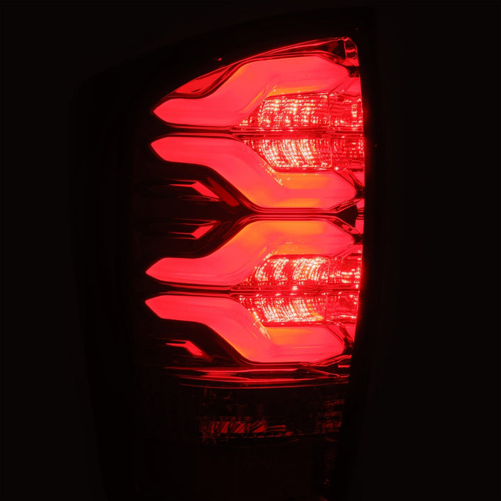16-23 Toyota Tacoma PRO-Series LED Tail Lights Red Smoke | AlphaRex