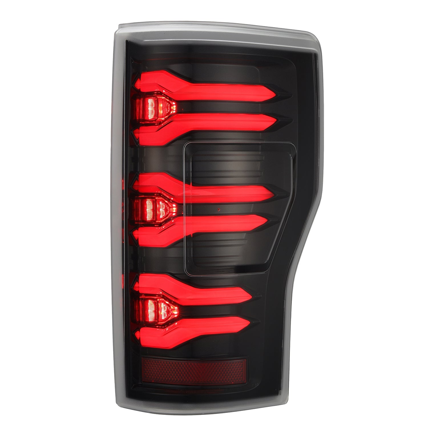 17-22 Ford Super Duty LUXX-Series LED Tail Lights Alpha-Black