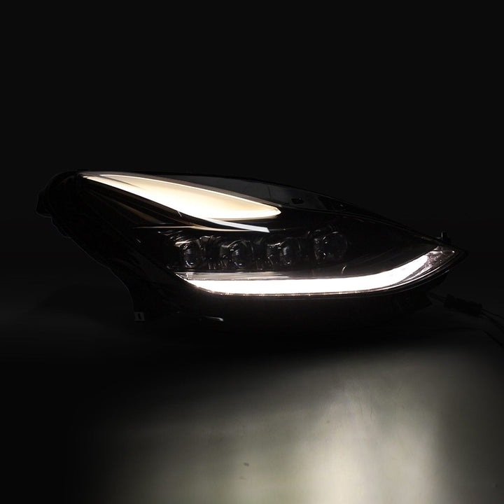 17-23 Tesla Model 3 / 20-24 Model Y NOVA-Series LED Projector Headlights Black | AlphaRex