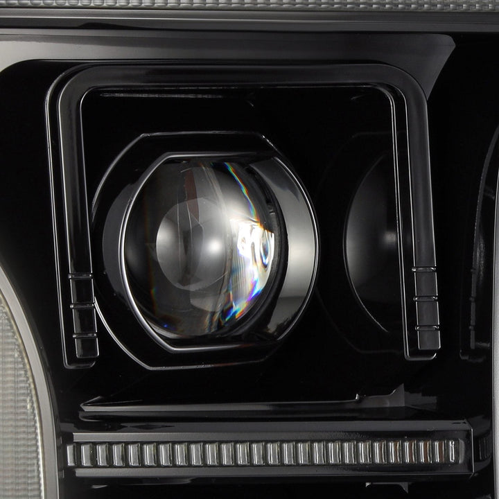 18-20 Ford F150 (MK II 14th Gen Style) LUXX-Series LED Projector Headlights Alpha-Black | AlphaRex