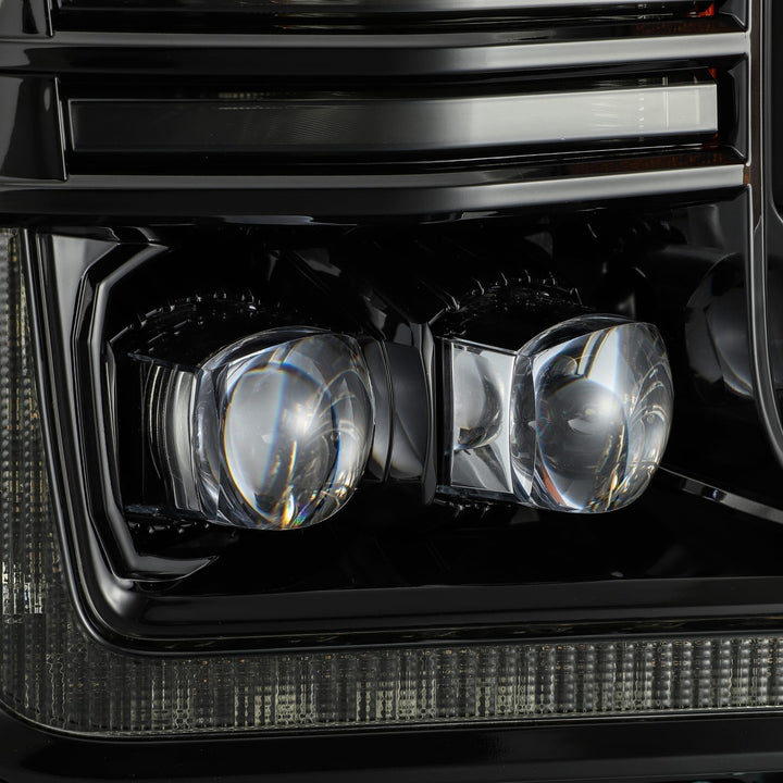 18-20 Ford F150 NOVA-Series LED Projector Headlights Alpha-Black | AlphaRex