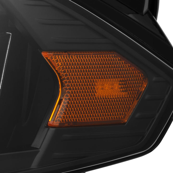18-23 Ford Mustang MK II NOVA-Series LED Projector Headlights Black | AlphaRex