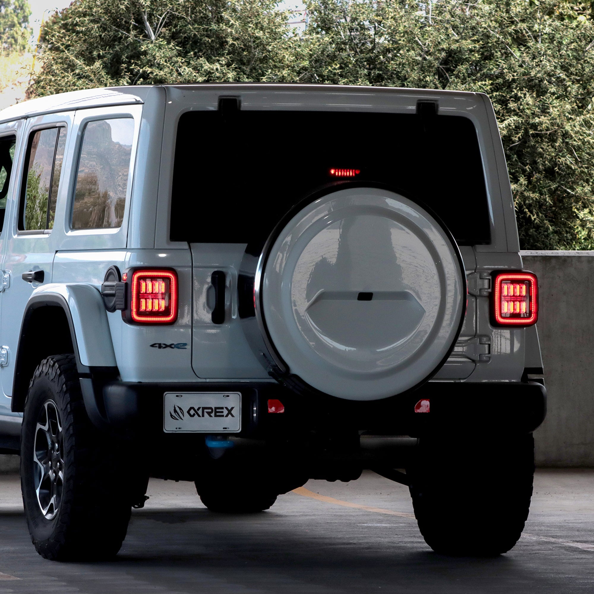 18-26 Jeep Wrangler JL NOVA-Series Prismatic LED Tail Lights Clear