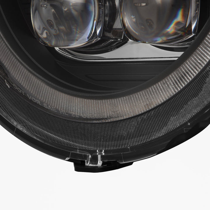 18-24 Jeep Wrangler JL/Gladiator JT NOVA-Series LED Projector Headlights Black | AlphaRex