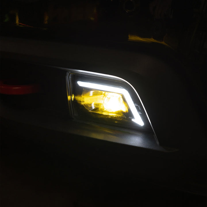 19-23 Chevrolet Silverado 1500/19-23 Chevrolet Silverado 2500HD/3500HD DoubleTap Dual Color LED Projector Fog Lights | AlphaRex