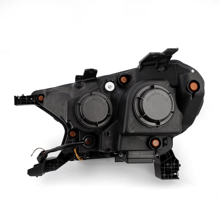 19-23 Ford Ranger LUXX-Series LED Projector Headlights Black | AlphaRex