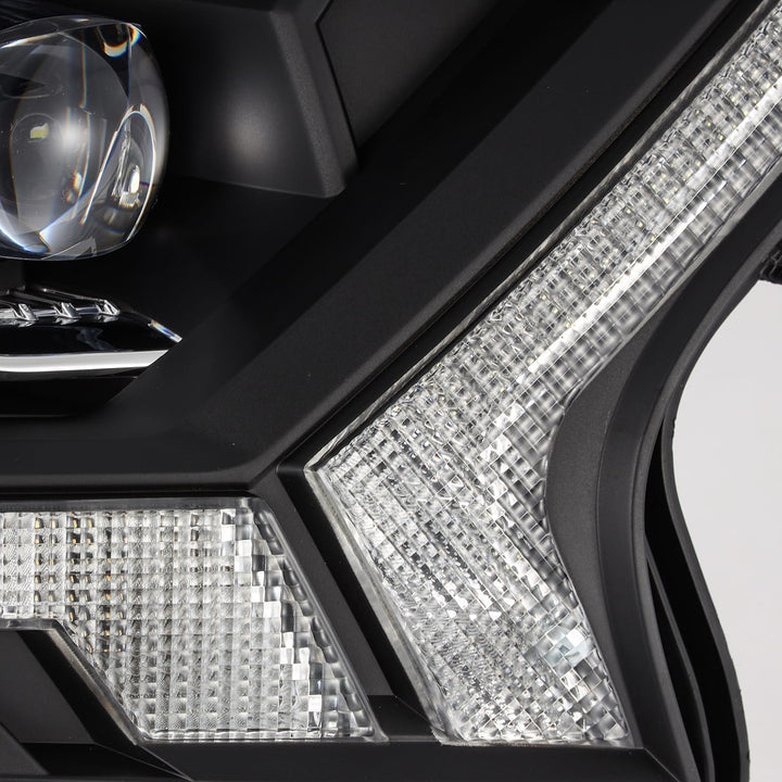 19-23 Ford Ranger NOVA-Series LED Projector Headlights Black | AlphaRex