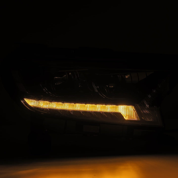 19-23 Ford Ranger PRO-Series Halogen Projector Headlights Alpha-Black | AlphaRex