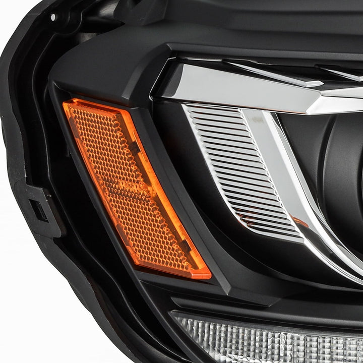 19-23 Ford Ranger PRO-Series Halogen Projector Headlights Black | AlphaRex