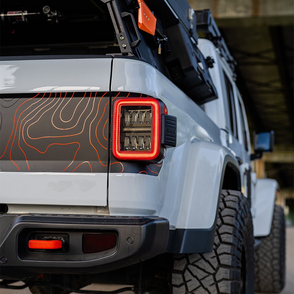 19-26 Jeep Gladiator JT NOVA-Series Prismatic LED Tail Lights