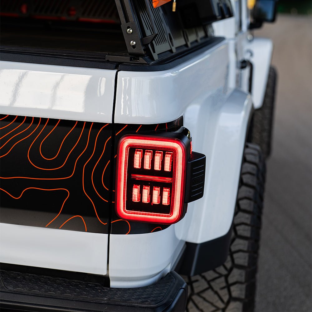 19-26 Jeep Gladiator JT NOVA-Series Prismatic LED Tail Lights