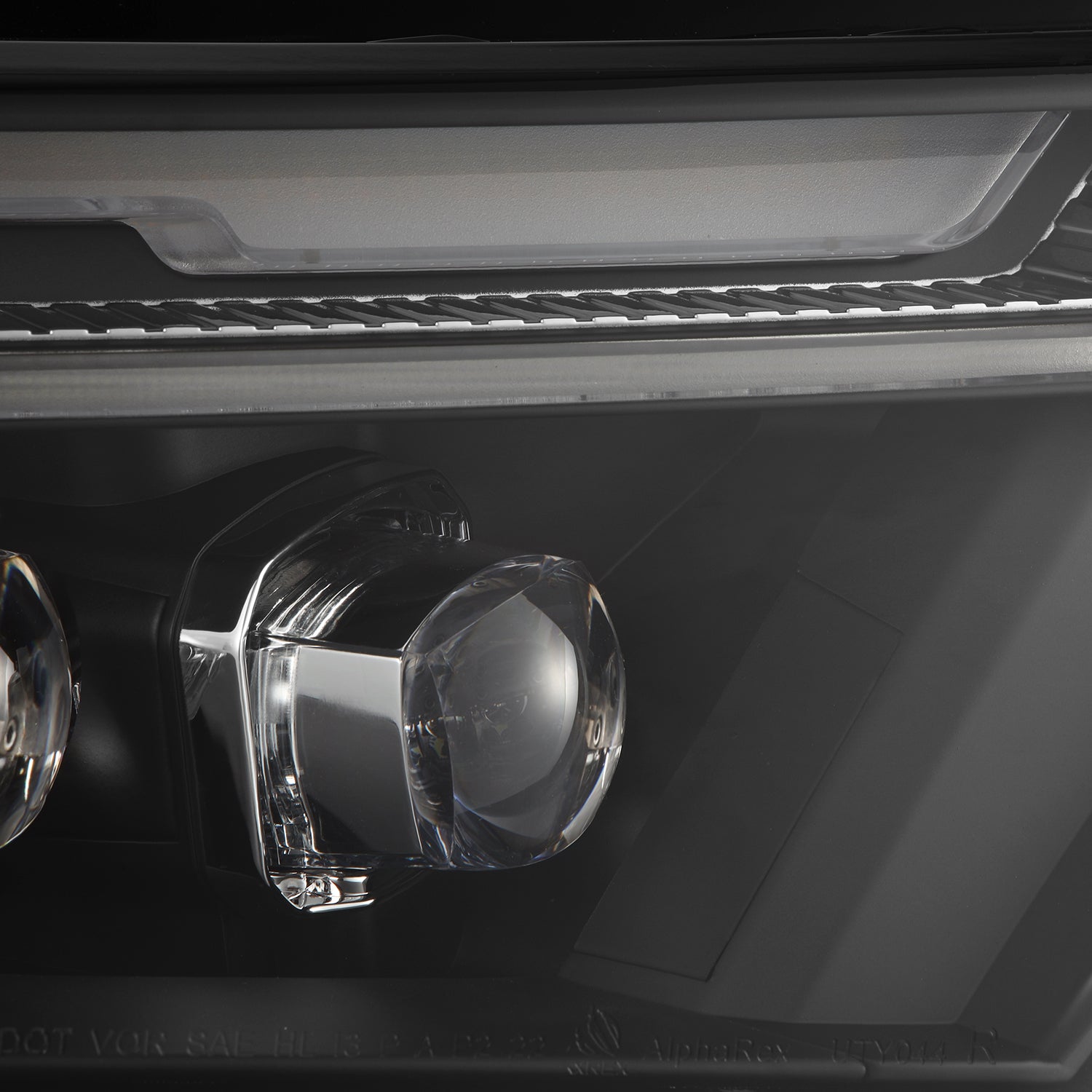 19-24 Toyota RAV4 (Low Trim) NOVA-Series LED Projector Headlights Black ...