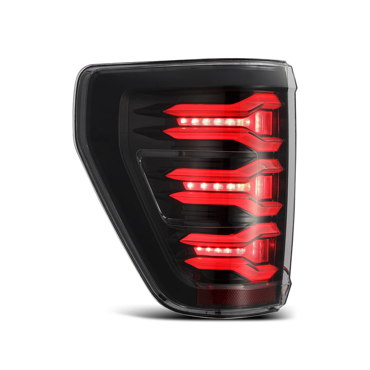 21-23 Ford F150 LUXX-Series LED Tail Lights Alpha-Black | AlphaRex