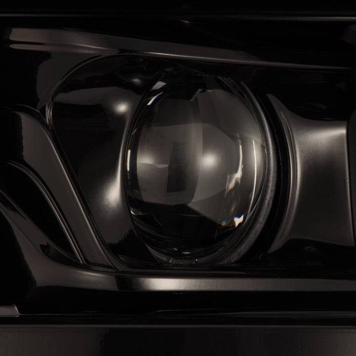 21-23 Ford F150 PRO-Series Halogen Projector Headlights Alpha-Black | AlphaRex