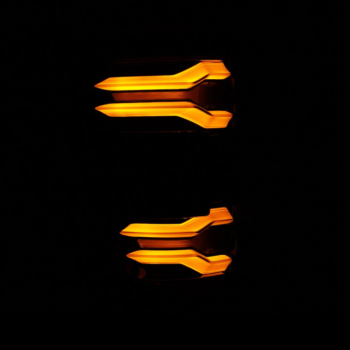 21-23 Ford F150 (wth BLIS) LUXX-Series LED Tail Lights Alpha-Black | AlphaRex