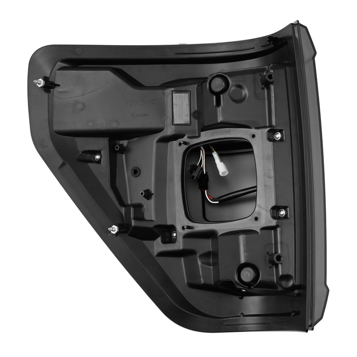 21-23 Ford F150 (wth BLIS) LUXX-Series LED Tail Lights Black | AlphaRex