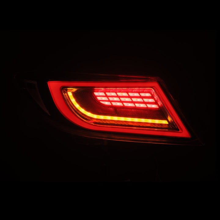 21-24 Toyota GR86/Subaru BRZ LUXX-Series LED Tail Lights Alpha-Black | AlphaRex