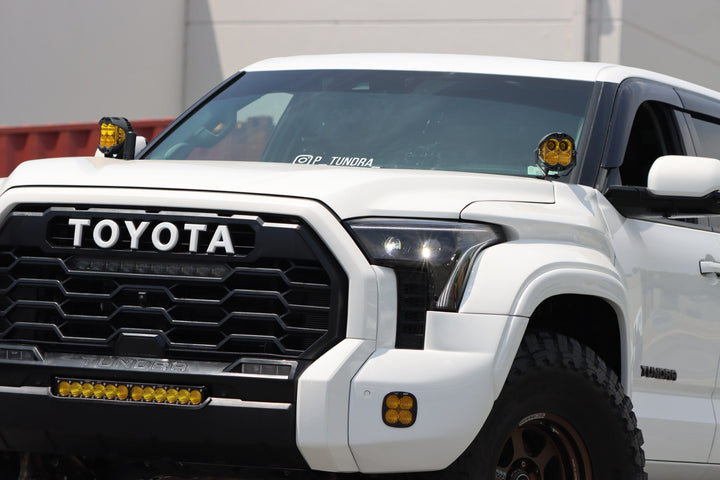 22-24 Toyota Tundra/Sequoia LUXX-Series LED Projector Headlights Black | AlphaRex