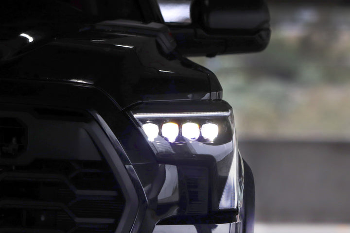 22-24 Toyota Tundra/Sequoia NOVA-Series LED Projector Headlights Alpha-Black | AlphaRex
