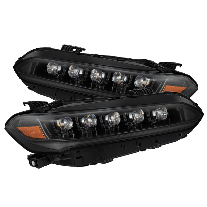 22-25 Honda Civic NOVA-Series LED Projector Headlights Alpha-Black | AlphaRex