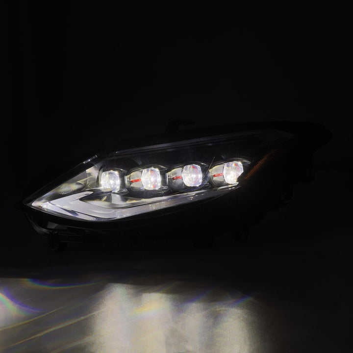 23-24 Nissan Z NOVA-Series LED Projector Headlights Alpha-Black | AlphaRex