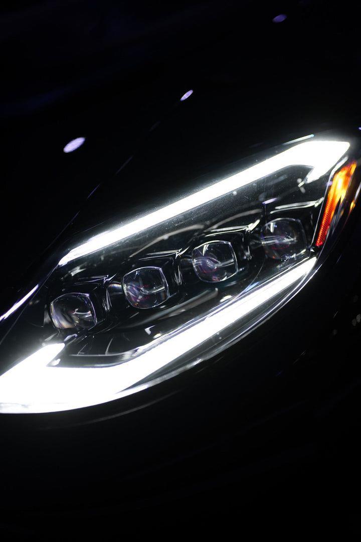 23-24 Nissan Z NOVA-Series LED Projector Headlights Black | AlphaRex