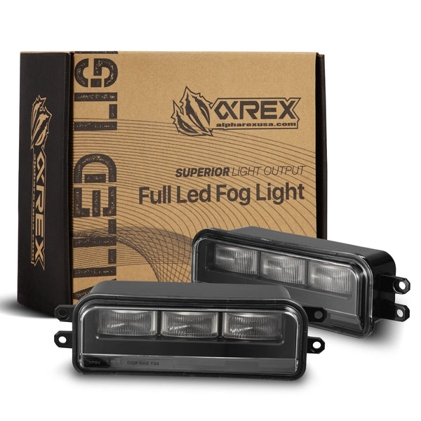 24-25 Toyota Tacoma / 22-25 Tundra/Sequoia / 25 4Runner DoubleTap Dual Color LED Projector Fog Lights | AlphaRex