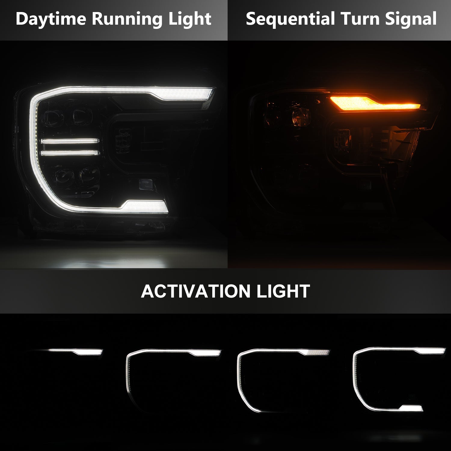24-26 Ford Ranger / Ranger Raptor NOVA-Series LED Projector Headlights ...