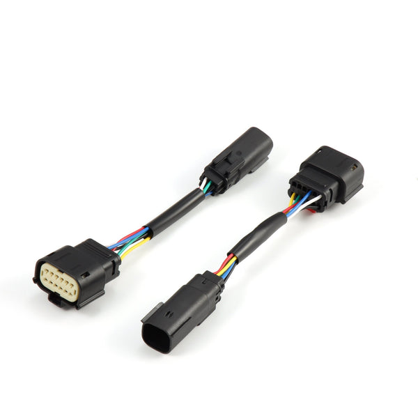 AlphaRex Headlight Adapter Harness For 2015-2023 Dodge Charger - Factory Xenon HID To AlphaRex Lights