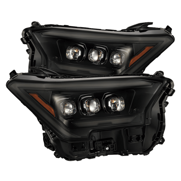 24-up Toyota Tacoma NOVA-Series LED Projector Headlights Alpha-Black | AlphaRex