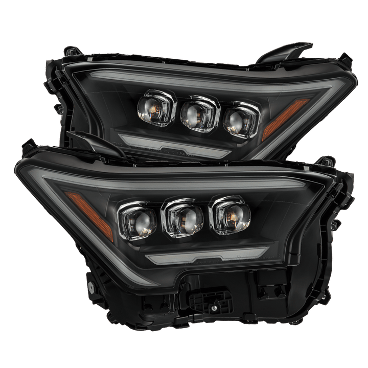 24-25 Toyota Tacoma NOVA-Series LED Projector Headlights Black | AlphaRex