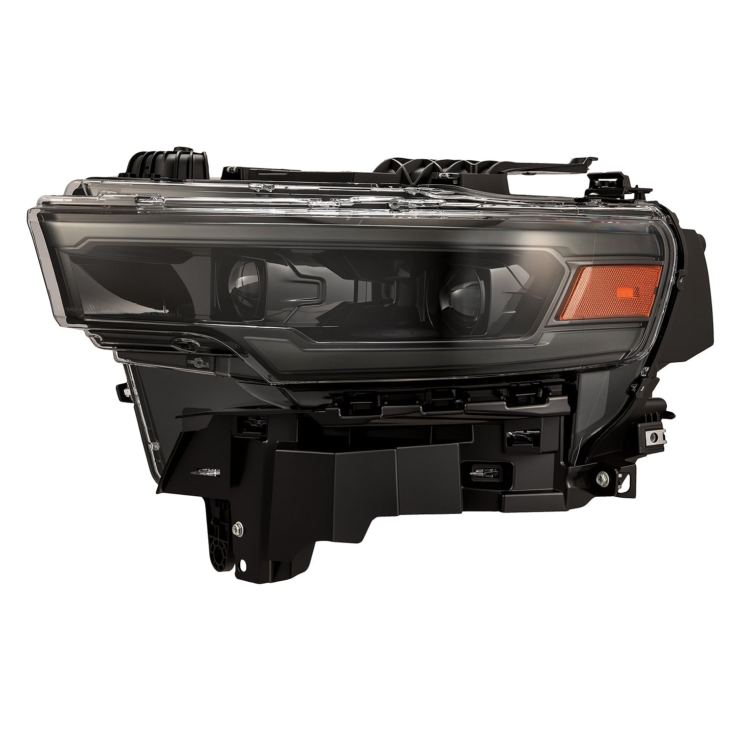 25-26 Ram 1500 LUXX-Series LED Projector Headlights Alpha Black