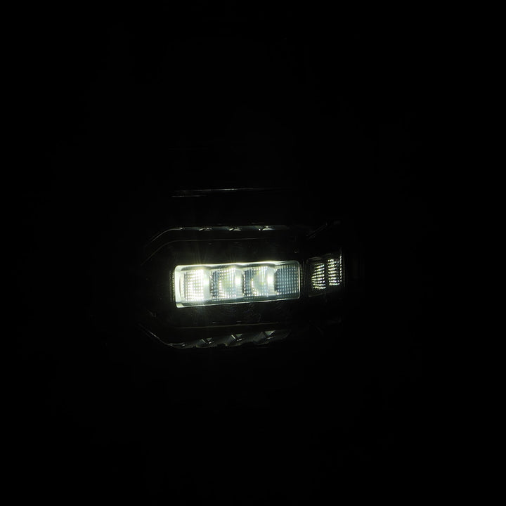 25 Ram 1500 LUXX-Series LED Tail Lights Alpha-Black | AlphaRex