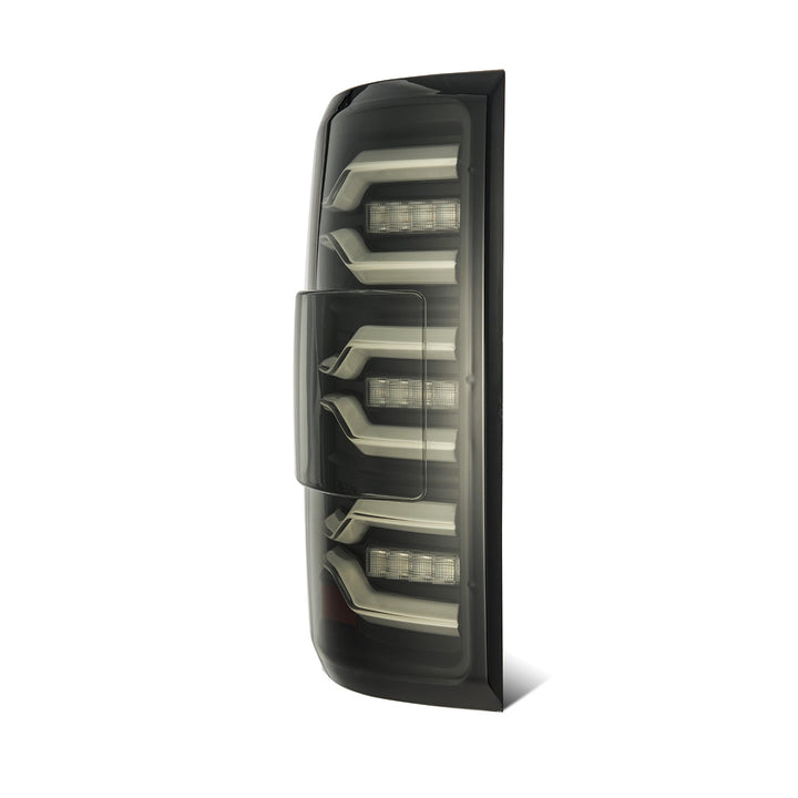 25 Ram 1500 LUXX-Series LED Tail Lights Black | AlphaRex