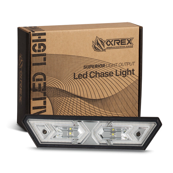 AlphaRex Arrow-X Multi-functional Off-Road Chase Light - Clear | AlphaRex