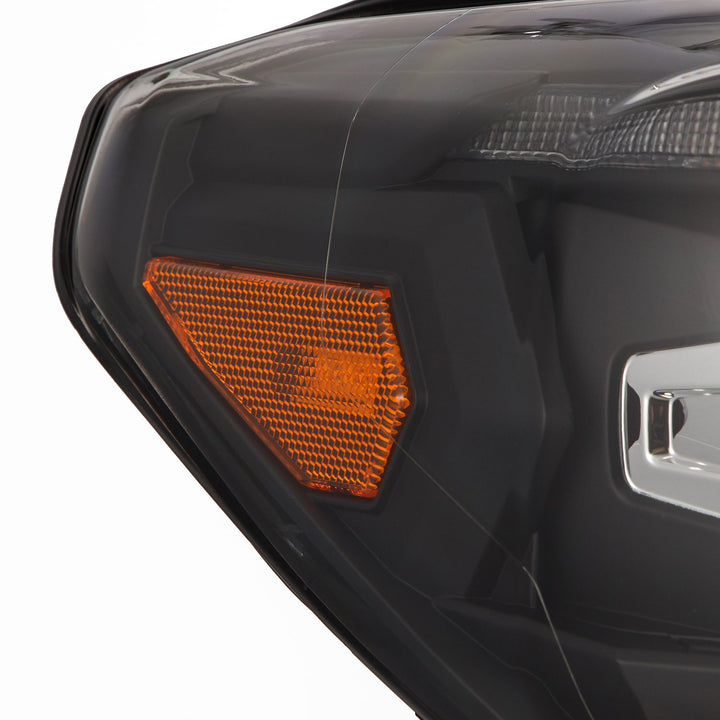 16-23 Toyota Tacoma MK II PRO-Series Halogen Projector Headlights Black | AlphaRex