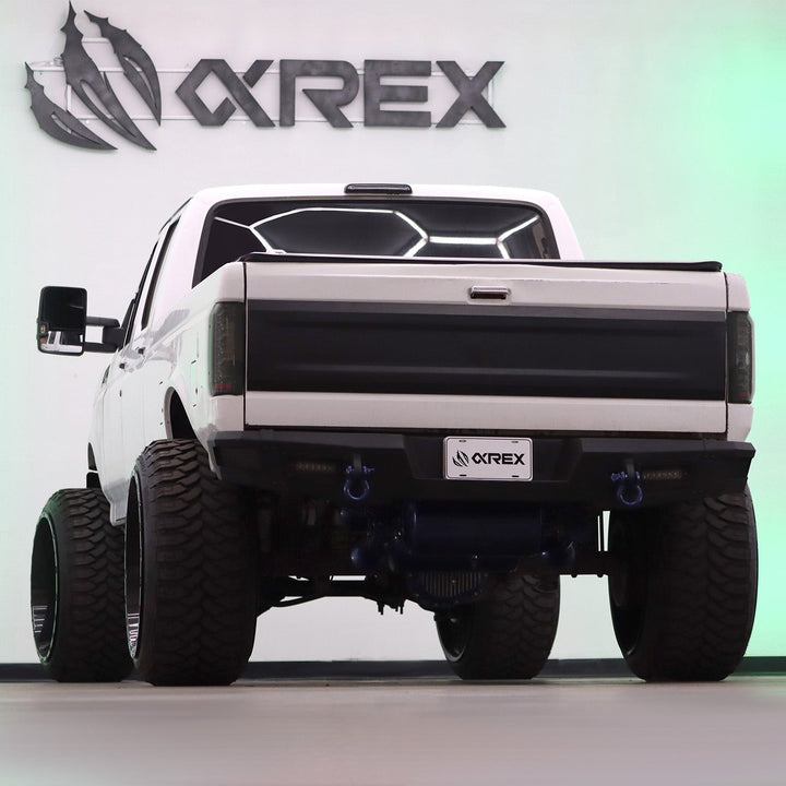 87-96 Ford F-Series/Bronco LUXX-Series LED Tail Lights Alpha-Black | AlphaRex